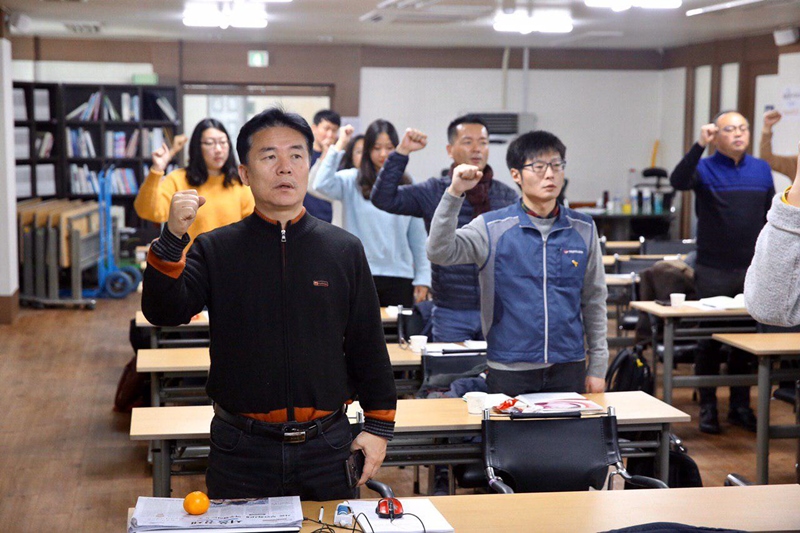 ▲ 전국공무원노동조합이 28일 2019 기자학교를 서울 영등포구 조합 대회의실에서 개최했다.